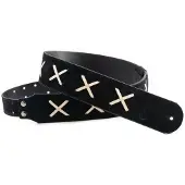 RightOnStraps Legend DG Gitarrengurt Black