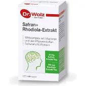 Dr. Wolz Safran+Rhodiola-Extrakt Kapseln, 120 St. Kapseln