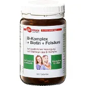 Dr. Wolz B-KOMPLEX+Biotin+Folsäure Tabletten 300 St