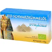DYNAMIS Schwarzkuemmel Aegypt PUR Bio 60 St Kapseln