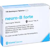 Biomo pharma Neuro-B forte biomo Neu überzogene Tabletten 100 St Überzogene