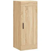 vidaXL Wandschrank Sonoma-Eiche 34,5x34x90 cm Holzwerkstoff