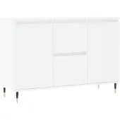 vidaXL Sideboard Weiß 101,5x35x70 cm Holzwerkstoff