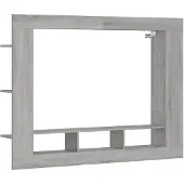 vidaXL TV-Schrank Grau Sonoma 152x22x113 cm Holzwerkstoff