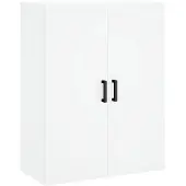 vidaXL Wandschrank Weiß 69,5x34x90 cm