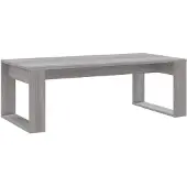 vidaXL Couchtisch Grau Sonoma 102x50x35 cm Holzwerkstoff