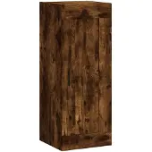vidaXL Wandschrank Räuchereiche 34,5x34x90 cm Holzwerkstoff