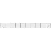 vidaXL Maschendrahtzaun mit Bodenflansch Anthrazit 1,4x25 m