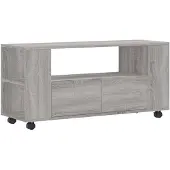 vidaXL TV-Schrank Grau Sonoma 102x34,5x43 cm Holzwerkstoff