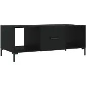 vidaXL Couchtisch Schwarz 102x50x40 cm Holzwerkstoff