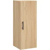 vidaXL Wandschrank Sonoma-Eiche 34,5x34x90 cm