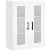 vidaXL Wandschrank Weiß 69,5x34x90 cm