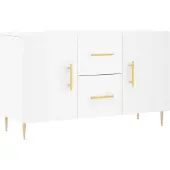 vidaXL Sideboard Weiß 100x36x60 cm Holzwerkstoff