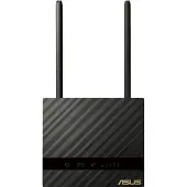 Asus 4G-N16, Wi-Fi 4 (802.11n), Einzelband (2,4GHz), Ethernet/LAN, 3G, 4G, Schwarz