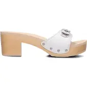 Scholl Damen Pantoletten Pescura Ibiza - Weiß - Größe 39