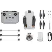 DJI Mini 3, 4 Rotoren, 48 MP, 3840 x 2160 Pixel, 16 m/s, 2453 mAh, Grau