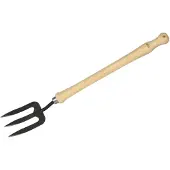 Ideal Handgabel 3 Zinken Buchenstiel 40 cm
