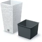 Prosperplast 11l Furu Collection 26.5x26.5x50 Cm Blumentopf