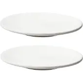 Merkloos Teller coupe Serenity 18 cm Weißes 2 Stück