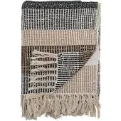 Creative Collection - Isnel Decke, Braun, Recycelte Baumwolle