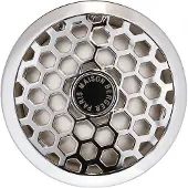 Lampe Berger 006412, Anklippbare Spülung, Vent, Chrom, Metall, 90 mm, 33 mm