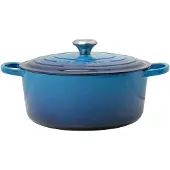 Le Creuset Signature Bratpfanne 21177282202430 Azure 28 cm 6.7L rund