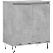 vidaXL Sideboard Betongrau 60x35x70 cm Holzwerkstoff