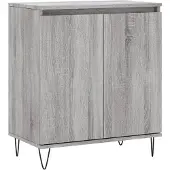 vidaXL Sideboard Grau Sonoma 60x35x70 cm Holzwerkstoff