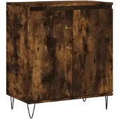 vidaXL Sideboard Räuchereiche 60x35x70 cm Holzwerkstoff