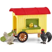 Schleich Mobile Chicken Coop, Mehrfarbig