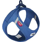 Curli Vest harness schnalle air-mesh, Hund, Westengeschirr, M, Blau