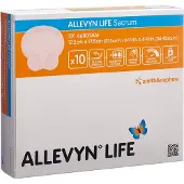 Smith&Nephew Allevyn Life Sacrum kl.17,2x17,5cm Silik.Schaumv. 10 St Verband