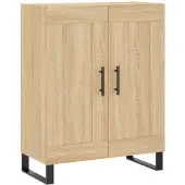 vidaXL Sideboard Sonoma-Eiche 69,5x34x90 cm Holzwerkstoff