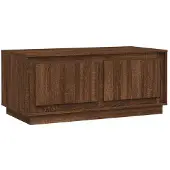 vidaXL Couchtisch Braun Eichen-Optik 102x50x44 cm Holzwerkstoff