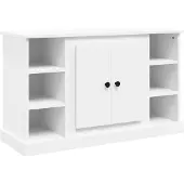 vidaXL Sideboard Weiß 100x35,5x60 cm Holzwerkstoff