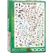 Eurographics The Tree of Life 1000pcs, 1000 Stück(e), Flora & Fauna