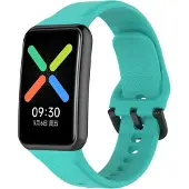 Cover-Discount OPPO Watch Free - Silikon Ersatzarmband türkis