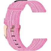 Cover-Discount Fitbit Versa - Nylon Armband pink