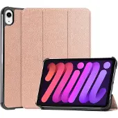 Cover-Discount iPad mini 6 - Tri-fold Smart Case roségold