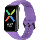 Cover-Discount OPPO Watch Free - Silikon Ersatzarmband violett