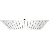 vidaXL Regenbrause Edelstahl 40x40 cm Quadratisch