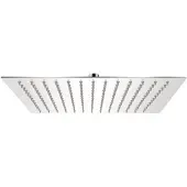 vidaXL Regenbrause Edelstahl 30x30 cm Quadratisch