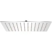 vidaXL Regenbrause Edelstahl 20x30 cm Rechteckig