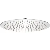 vidaXL Regenbrause Edelstahl 30 cm Rund