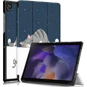 Cover-Discount Galaxy Tab A8 10.5 - Tri-fold Smart Case Katze