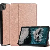 Cover-Discount Nokia T20 - Tri-fold Smart Case roségold