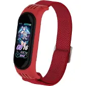 Cover-Discount Xiaomi Mi Band - Nylon Armband rot