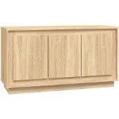 vidaXL Sideboard Sonoma-Eiche 102x35x55 cm Holzwerkstoff