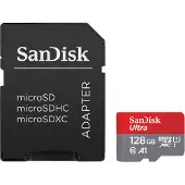 SanDisk - MicroSDXC Mobil Ultra 128GB 140MB/s UHS-I Adap