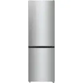 Gorenje NRC61CSXL4 Kühl-Gefrier-Kombination, 326 l, SN-T, 13 kg/24h, C, Fresh Zone Fach, Grau, Edelstahl, Dunkles Grau